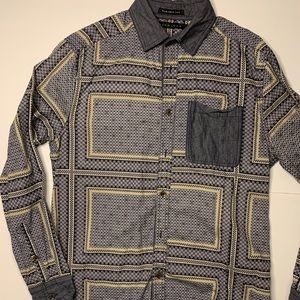 Sean John (Tailored Fit) Button Down Shirt Mens M